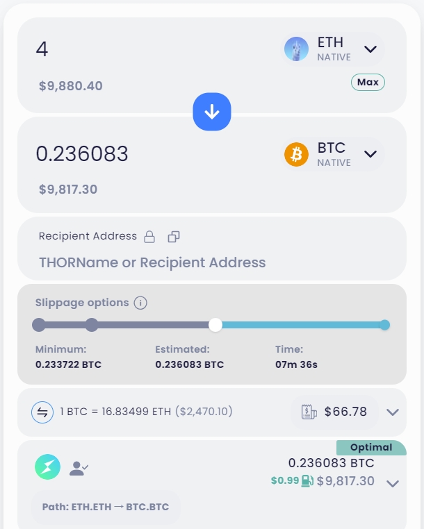 来源：https://app.thorswap.finance/