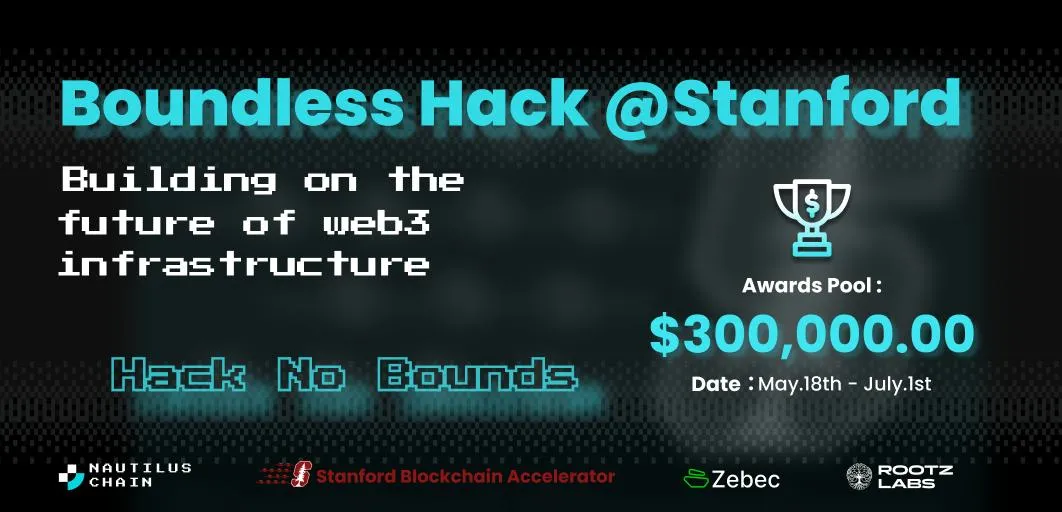 “ Boundless Hackathon @Stanford ”黑客松活动现已接受优秀项目提交参赛申请