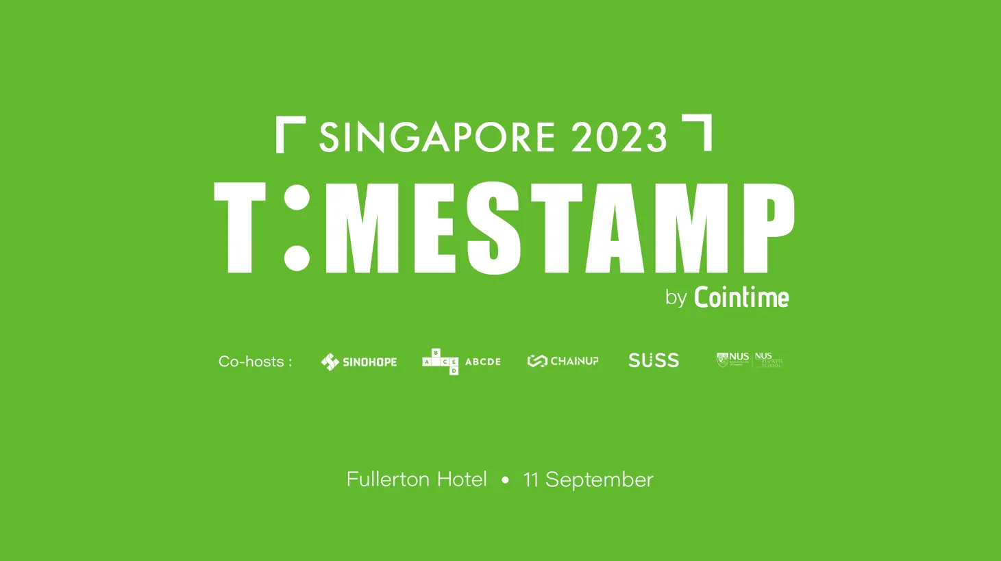 首届 TimeStamp2023 峰会议程揭晓，豪华嘉宾阵容正式发布