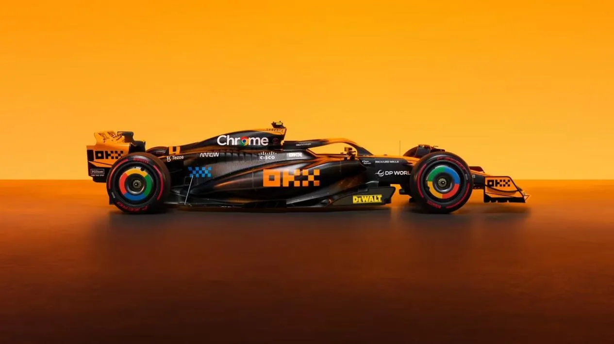 OKX 携手迈凯伦共同设计 MCL60 赛车限量版的隐形模式涂装