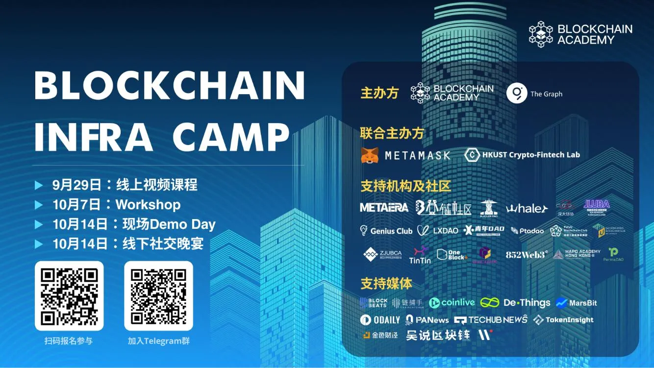 Blockchain Infra Camp：深度探索区块链基础设施的机会