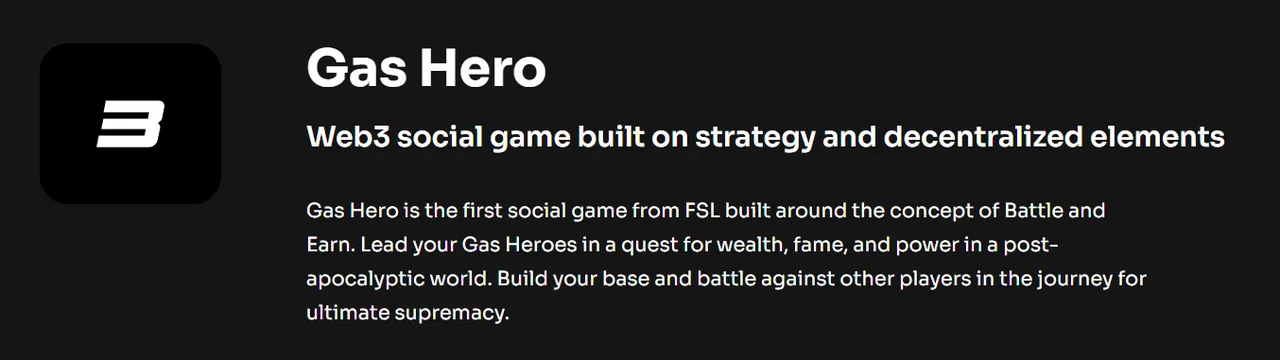 社区内测在即，STEPN团队新作：Gas Hero游戏利好GMT