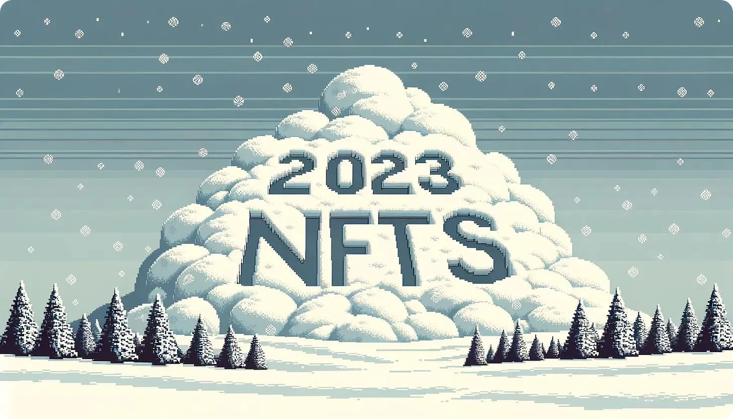 2023 NFT 市场回顾：与 AI、链游和社交融合，Solana 和比特币 NFT 渐成主流