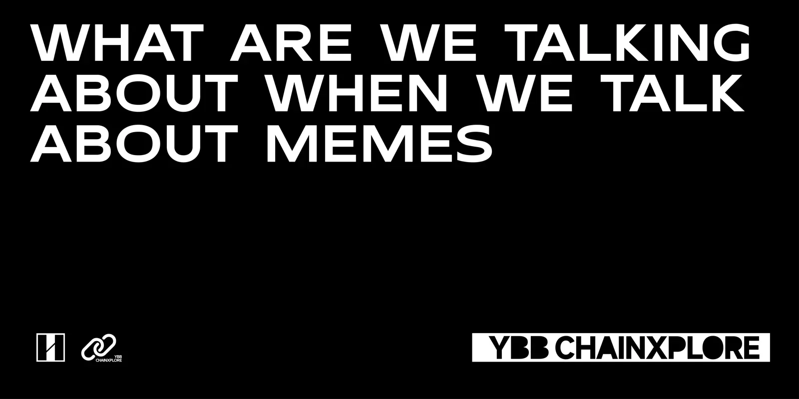 当我们在谈 MEME 的时候，我们在谈些什么