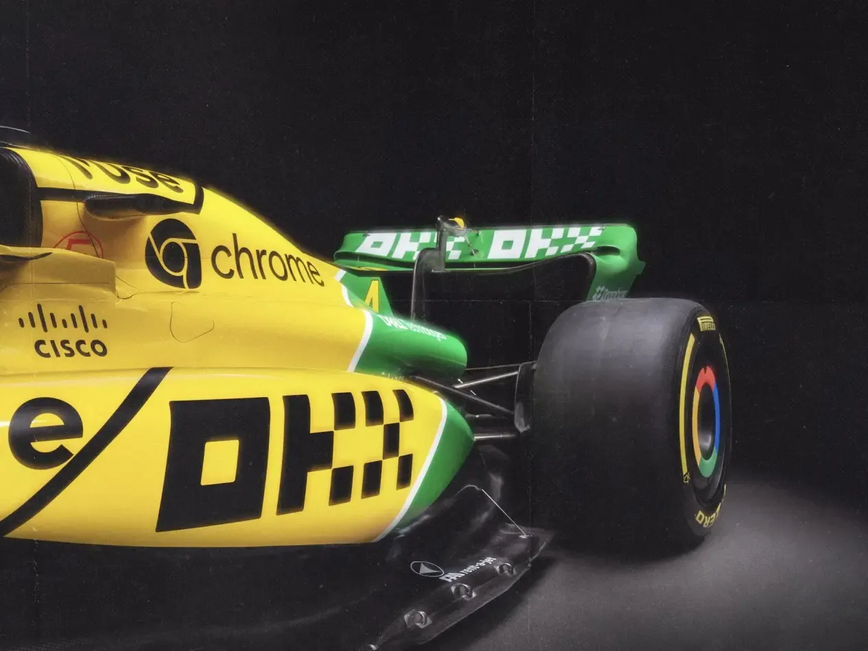 迈凯轮F1赛车队于2024年摩纳哥大奖赛推出冼拿特别版涂装