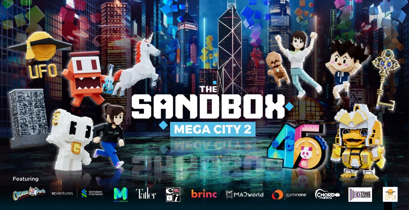 The Sandbox将于4月28日启动Mega City 2土地拍卖