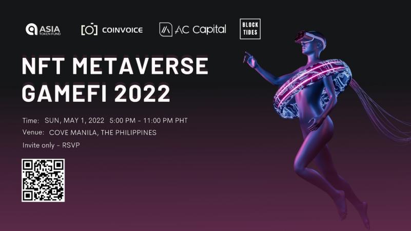 The largest blockchain conference in Southeast Asia—NFT, GameFi and Metaverse 2022 will be held in Manila, Philippines