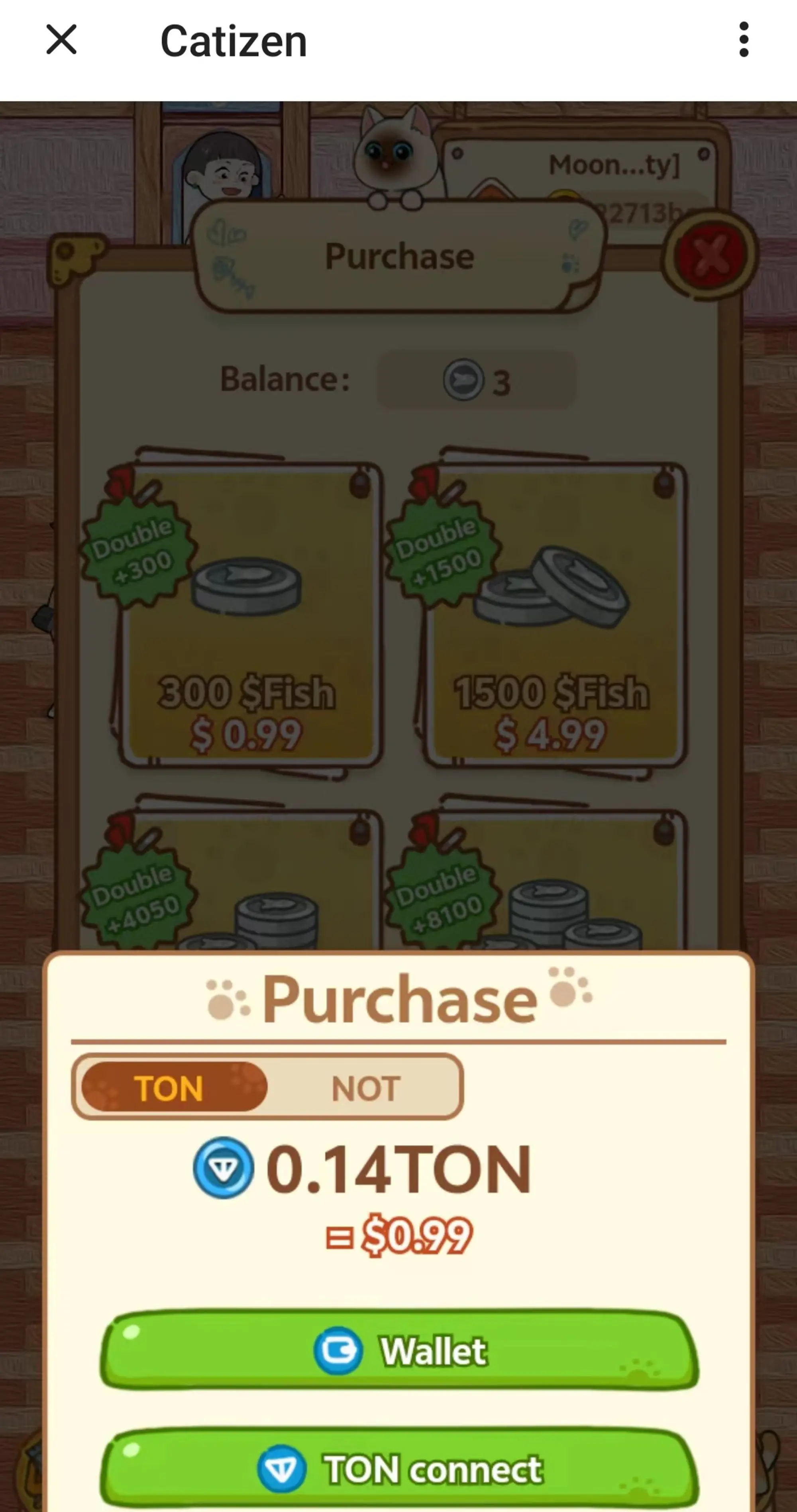 How do TON games complete the commercial loop after viral marketing?