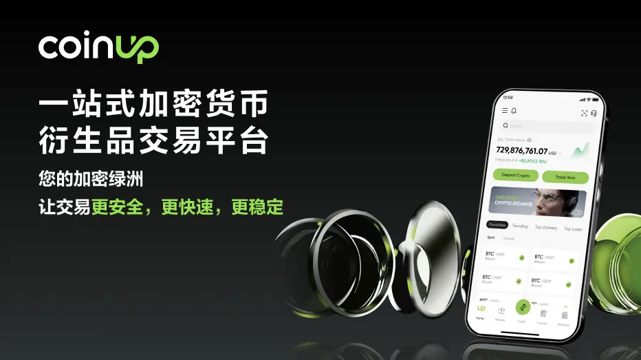 Black Horse Path: CoinUp has continued to rise for six months, entering the CMC spot Top 40 and contract Top 30