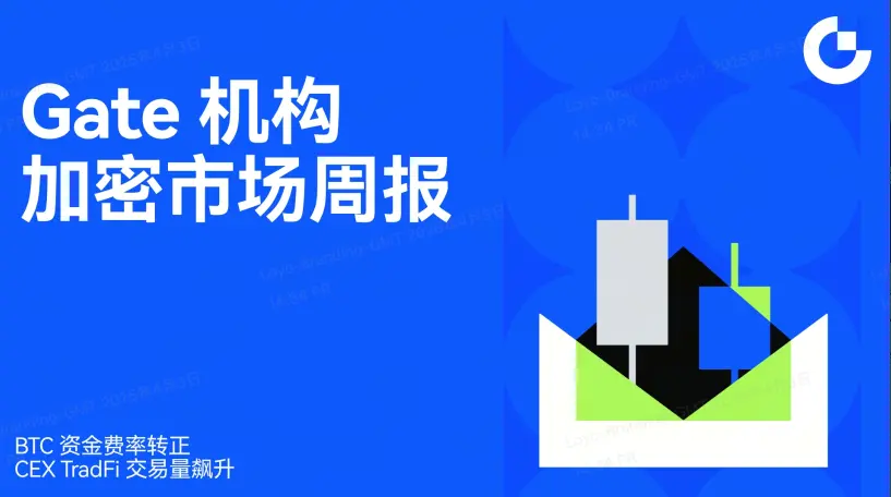  Gate 机构周报：BTC 资金费率转正，CEX TradFi 交易量飙升 