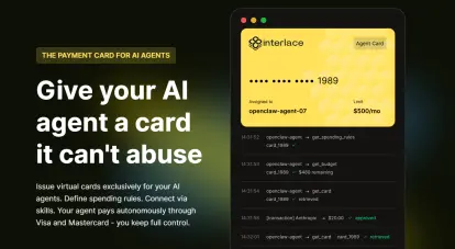  Interlace 发布 Agent Card，面向 AI Agent 构建可控支付机制 