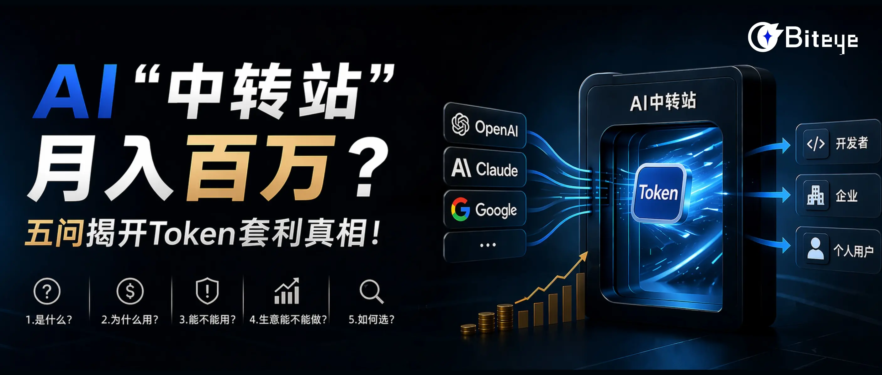 AI“中转站”月入百万？五问揭开 Token 套利真相！