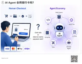  AI Agent 会用银行卡吗？Agentic Payment 为什么绕不开稳定币和区块链 