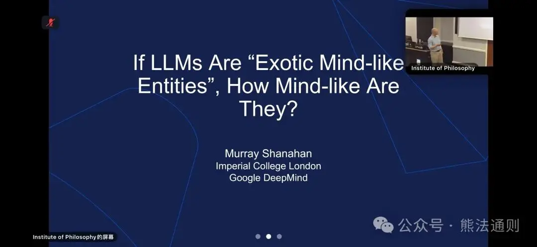 Dry goods: full speech by Shanahan, Chief Scientist, Google