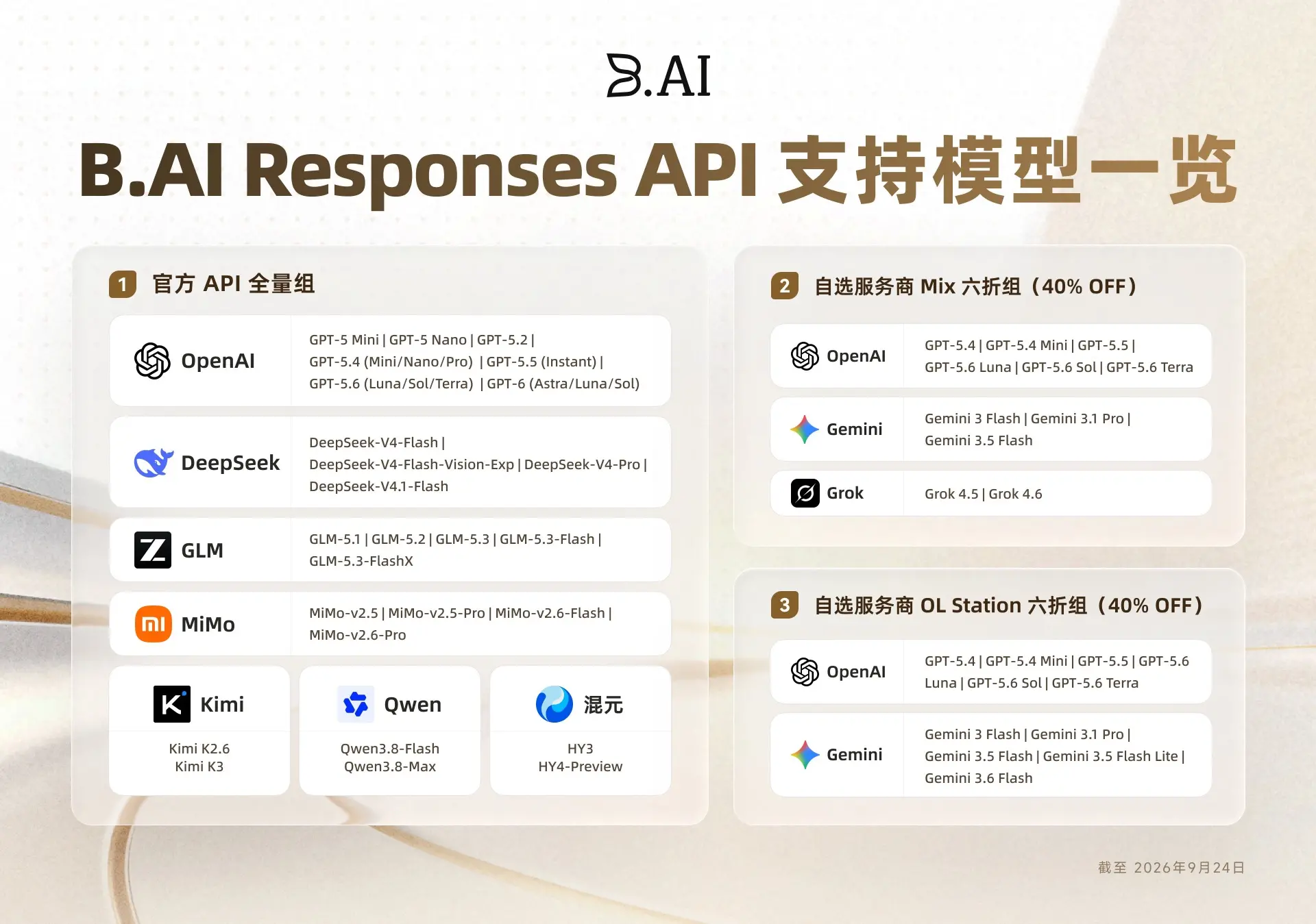 打造“AI 时代 AWS”:B.AI 重磅升级多模态矩阵与 Responses API,释放算力红利构筑普惠智能底座